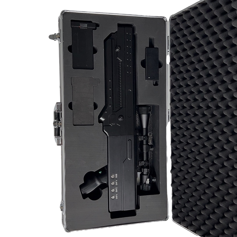  南岗手持便携式枪型低空防御反制四通道B型