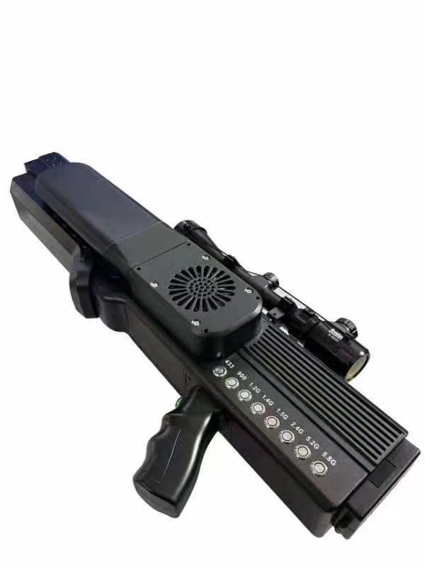  南岗手持便携式枪型低空防御反制八通道